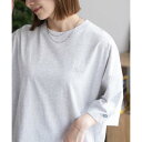 ディスカス アスレチック DISCUS ATHLETIC 裾タックワンポイントTシャツ (オートミール)