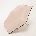 カシュネ cache nez PUサテンリボン3段折りたたみ傘 (PI)