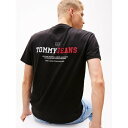 トミー ヒルフィガー TOMMY HILFIGER レギュラーグラフィックTシャツ (ブラック)