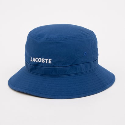 ラコステ LACOSTE WASHED LOGO BUCKET HAT （B
