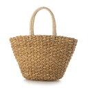 アンジュ シュエット Anjou Chouette カゴバッグ (Beige)