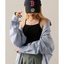マガジンデモードオンジェナ MAGASIN DE MODE Onjna Glitter back cross camisole / ラメバッククロス カップ付きキャミソール DTK (ブラック)