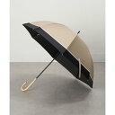 セットアップセブン SETUP7 50? バイカラー 晴雨兼用傘 MYJ (ベージュ)