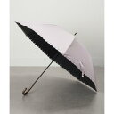 セットアップセブン SETUP7 55cm ヒートカット付き レース無地 晴雨兼用傘 日傘 UPF50+ 19840 MYJ (パープル)