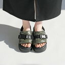 リーカ RiiiKa 厚底ボリュームサンダル (khaki)
