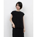 チャンピオン Champion レディース ノースリーブシャツ SLEEVELESS SHIRT_ CW-B307 (オフブラック)