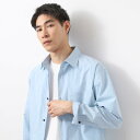 ザ ショップ ティーケー(メンズ) THE SHOP TK(Men) CAVE(R)ブロードシャツ (サックスブルー(090))