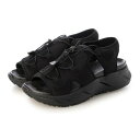 ジェリー GERRY GERRY ジェリー サンダルメンズ 厚底 スポーツドローコードサンダル 軽量 ストラップ バックル 履きやすい おしゃれ (BLACK)