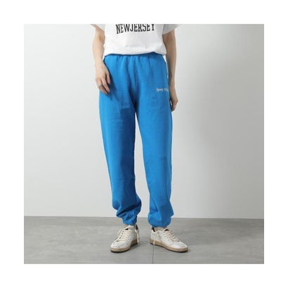 SPORTY＆RICH スウェットパンツ SW873 裏起毛 （ROUAL-BLUE/ブルー）