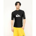 クイックシルバー QUIKSILVER メンズ マリン ラッシュガード ALL TIME SR QLY251002 (BLK1)(4)