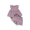 ブランシェス branshes 【WEB限定/DRC】袖フリルアソートセットアップ (ピンク)