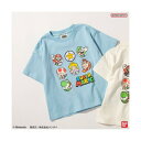 ブランシェス branshes 【スーパーマリオ】半袖Tシャツ (ブルー)
