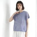 ザ ショップ ティーケー (ウィメン) THE SHOP TK(Women) コード刺繍ニットプルオーバー (ブルー(091))