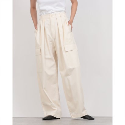 クラネ CLANE WIDE TUCK WORK PANTS (IVORY) クラネ CLANE WIDE TUCK WORK PANTS (IVORY)