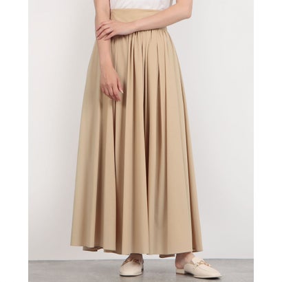 クラネ CLANE WIDE BELT FLARE SKIRT （BEIGE）のサムネイル