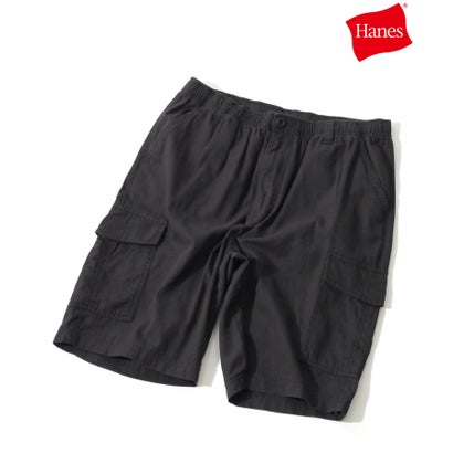 ヘインズ Hanes カーゴショートパンツ ハーフパンツ チノパンツ カーゴパンツ メンズ ボトムス (ブラック) ヘインズ Hanes カーゴショートパンツ ハーフパンツ チノパンツ カーゴパンツ メンズ ボトムス (ブラック)