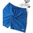 リーボック Reebok 水陸両用 ショートパンツ サーフトランクス メンズ 夏 水着 海水パンツ 海パン ハーフパンツ ショーツ【返品不可商品】 (ブルー)(4)