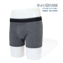 マルカワ MARUKAWA ちょい漏れ対策 モレスキュー ボクサーパンツ メンズ 下着 アンダーウェア 【返品不可商品】 (チャコール)