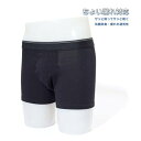 マルカワ MARUKAWA ちょい漏れ対策 モレスキュー ボクサーパンツ メンズ 下着 アンダーウェア 【返品不可商品】 (ブラック)