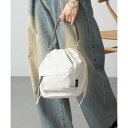 マガジンデモードオンジェナ MAGASIN DE MODE Onjna コード編み巾着ショルダーバッグ SNBD (アイボリー)
