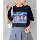 コールマン Coleman Retro outdoor print tee (ブラック)