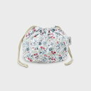 ローラ アシュレイ LAURA ASHLEY ランチ巾着 (ブルー(163))