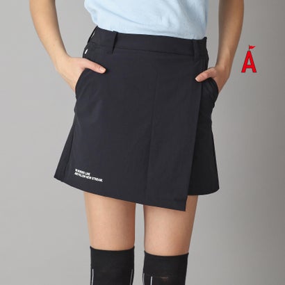 アダバット ストリーム ADABAT STREAM クールタッチストレッチ ラップスカート （ブラック(019)）
