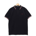 フレッドペリー FRED PERRY Tシャツ カットソー ブラウス ザ フレッドペリーシャツ ポロシャツ ネイビー メンズ FRED PERRY M3600 T55 (NVY SWHT BNTRED)