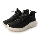 ニューヨークスターズ ボブソン NEW YORK STARS BOBSON ハンズフリータイプ 厚底 メッシュスニーカー (BLK)