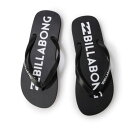 ビラボン BILLABONG メンズ マリン ビーチサンダル BASIC LOGO THONGS マリン ビーチサンダル BF011917 (BLK)