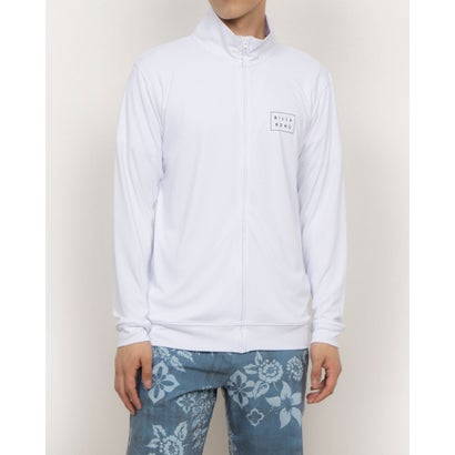 ビラボン BILLABONG メンズ マリン ラッシュガード RASH ZIP THRU マリン ラッシュガード BF011854 （WHT）