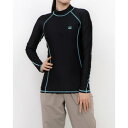ビラボン BILLABONG レディース HIGH NECK LS RASHGUARD BF013858 (BLK)