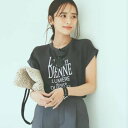 ザ ショップ ティーケー (ウィメン) THE SHOP TK(Women) アソートロゴTシャツ【シワになりにくい/接触冷感/UV/洗える】 (スミクロ(118))