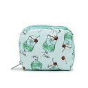レスポートサック LeSportsac SQUARE COSMETIC (ポーラベアメロンソーダ)