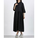 モトマチゼラール 元町ゼラール カンクリーニリネン100%ワンピース(製品) (ブラック)