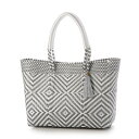 ヒマワリ HIMAWARI 編み込みBAG (SILVER)