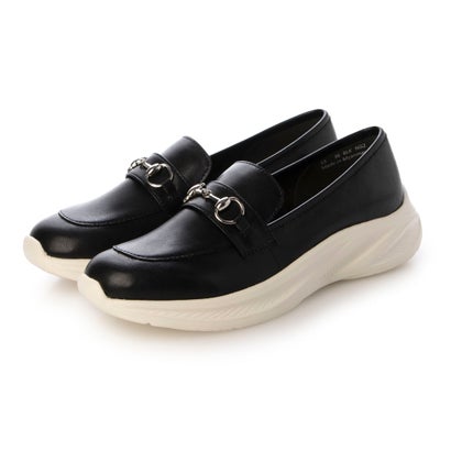 リリオブランコ Lirio blanco やわらかコンフォート ビットスリッポン （BLK-）