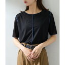 メゾンブリーズレヴール MAISON BREEZE reveur 2WAYメローシアーカットソー DTK (ブラック)