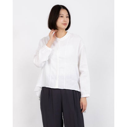 フォーリン アンド コー fall-in&co ゆるっと おしゃれな白シャツ 長袖 夏の日焼止めにも