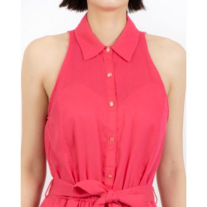 ガウディ GAUDI リヨセルショートサロペット （RASPBERRY PINK）