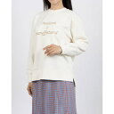 モトマチゼラール 元町ゼラール ふんわり裏毛刺繍入りプルオーバー (オフホワイト)