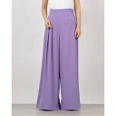 リナシメント RINASCIMENTO バックルポイントラックワイドパンツ (Lavanda Viola)(4)