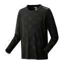 ヨネックス YONEX ヨネックス YONEX テニス ユニロングスリーブ T シャツ フィットスタイル 16809 (007 ブラック)