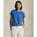 ポロ ラルフ ローレン POLO RALPH LAUREN コットン ジャージー クルーネック Tシャツ (400ブルー)