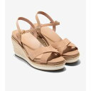 コール ハーン COLE HAAN クラウドフィール シルビー エスパドリーユ ウェッジ 75mm womens (CH トゥスカンサンド スエード)