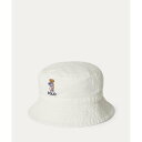 ポロ ラルフ ローレン POLO RALPH LAUREN (ベビー)Polo ベア コットン ツイル バケット ハット (100ホワイト)