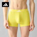 アディダス adidas 【メッシュ】ボクサーパンツ 3ストライプス(前とじ) 【返品不可商品】 (サンイエロー)