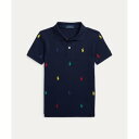 ポロ ラルフ ローレン POLO RALPH LAUREN (ボーイズ 2才~7才)Polo ポニー コットン メッシュ ポロシャツ (410ネイビー)