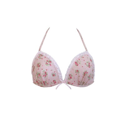 レンヴィ REN-VI モールドカップひも結びソフトブラジャー （ピーチピンク）