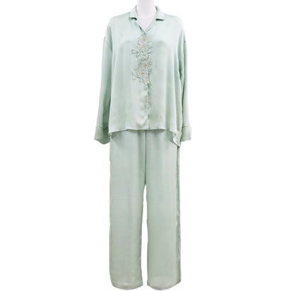 アンブラ ANNEBRA Luxe モチーフレースナイトウェア （Light Green）